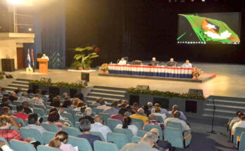 Diaz-Canel en Santiago de Cuba, enero de 2023