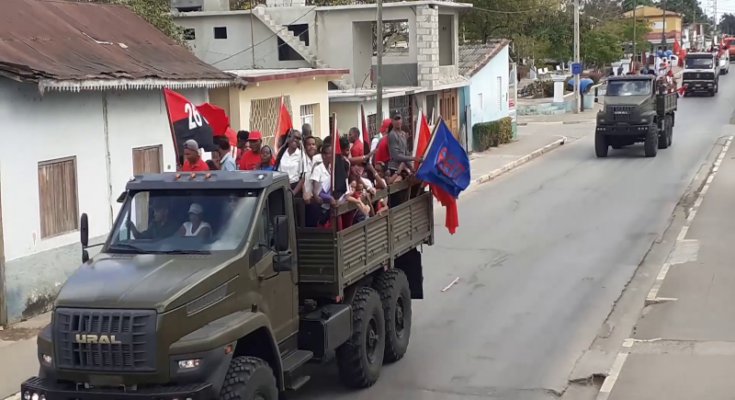 En Contramaestre homenaje a caravana de la libertad en su aniversario 64