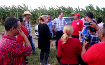 Recorren aéreas históricas y productivas candidatos al Parlamento cubano