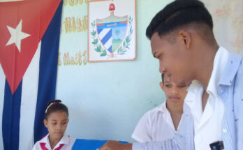 Pueblo de Contramaestre con un 78 por ciento de asistencia a las urnas en elecciones nacionales