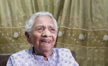 centenaria junto a su familia celebra la vida