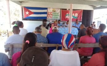Campesinos de Contramaestre recuerdan a Fidel en su día 1 Campesinos de Contramaestre recuerdan a Fidel en su día