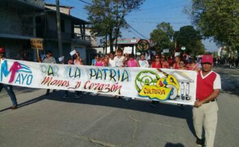 Contramaestre desfila por el 1ro de Mayo