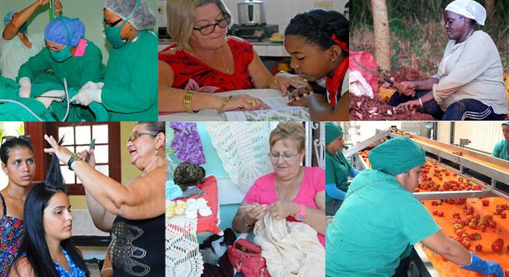 Federada, valentía y coraje de mujer 1 Mujer cubana en aniversario de la federación