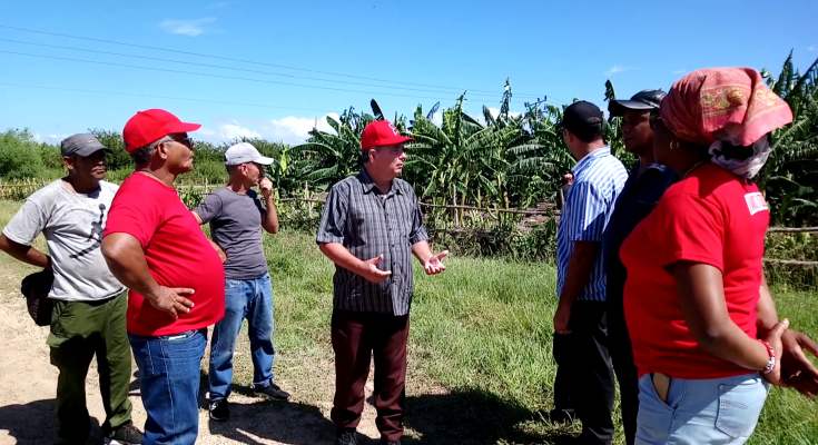 Primer Secretario del partido en santiago de Cuba de visita en Contramaestre