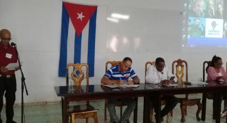 ANEC de Contramaestre de cara a su Noveno Congreso 1 ANEC de Contramaestre en Congreso