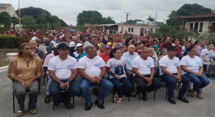 Efectuado acto por el aniversario 65 de la Batalla de Maffo