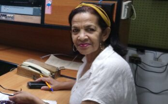 Ladis Amalia, una apasionada realizadora de Grito de Baire 1 Ladys Isaac una apasionada realizadora de radio Grito de Baire en Contramaestre