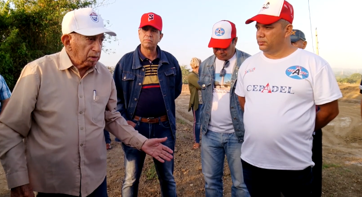 Machado Ventura revisa inicio de campaña de siembra de alevines