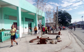 Reparaciones en calles de Contramaestre