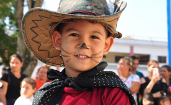 Felicidad en rostros de niños