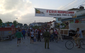 Feria agropecuaria y comercial en Contramaestre
