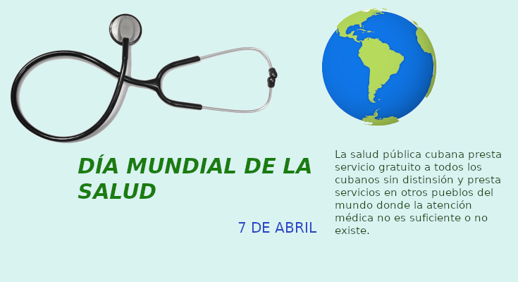Saludan en Contramaestre el 7 de abril, Día Mundial de la Salud 1 Saludan en Contramaestre el 7 de abril Día Mundial de la Salud