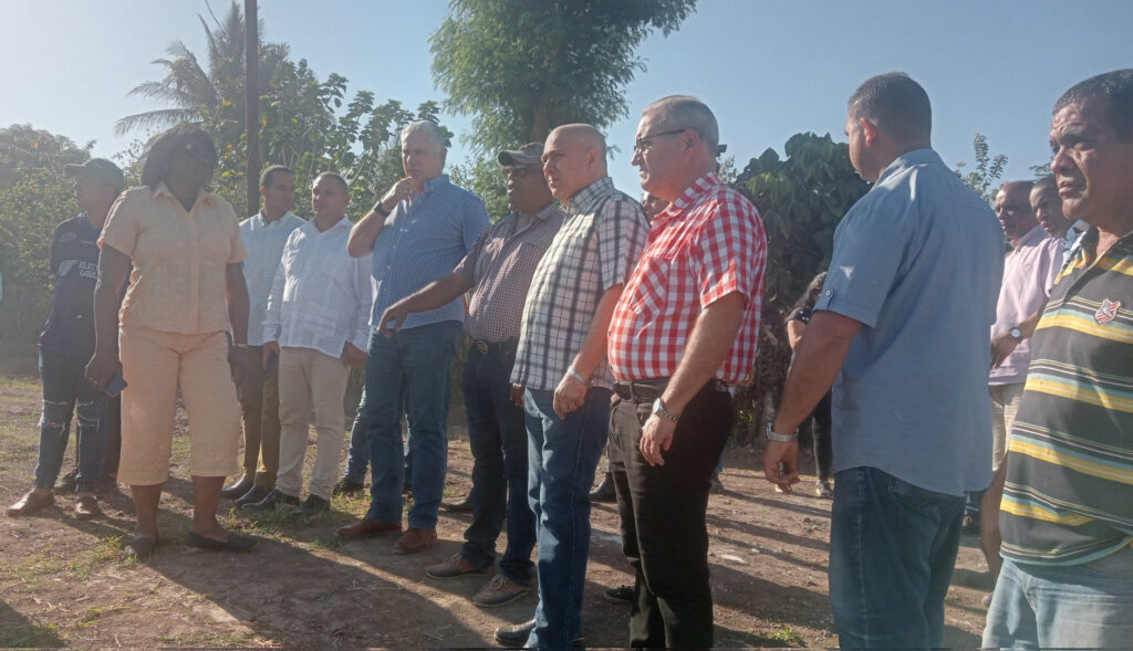 Resalta Diaz-Canel potencialidades de Contramaestre 3 Diaz-Canel in Contramaestre