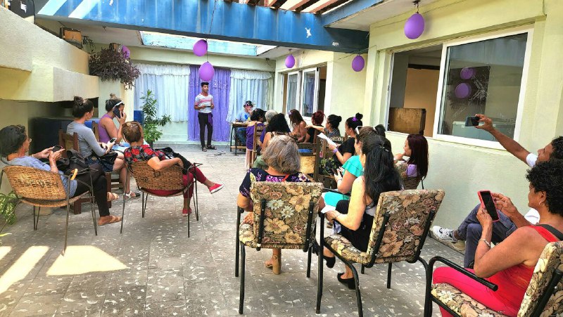 Mujeres de radio en celebración 4 Mujeres de Radio Grito de Baire celebran el 8 d emarzo