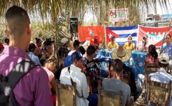 Realizan campesinos de Contramaestre donaciones a afectados por el huracán Óscar 1 Jóvenes y campesinos de Contramaestre caminan juntos hacia la celebración de sus respectivos aniversarios