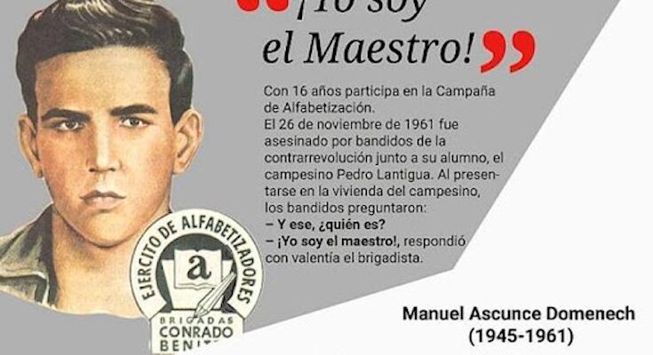 Manuel Ascunce Domenech y Pedro Lantigua