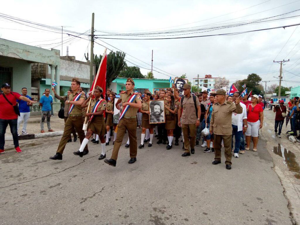 Inicia desfile por el Día Internacional del Proletariado en Contramaestre 16 440424682 7471436356296932 6774886541962844922 n