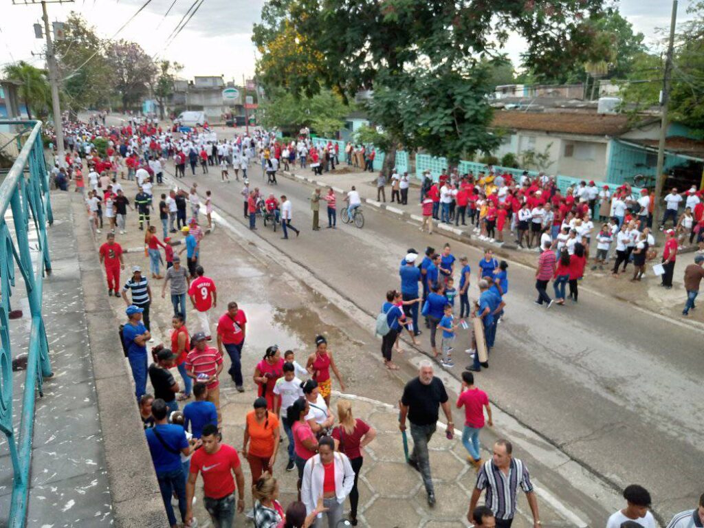 El pueblo de Contramaestre se concentra para otro desfile por el Primero de mayo 10 440573352 7471292246311343 8393090257659140402 n