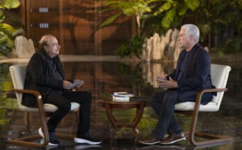 Díaz-Canel: Cuba no se ha quedado cruzada de brazos nunca 1 Entrevista de Ignacio Ramonet a Díaz-Canel
