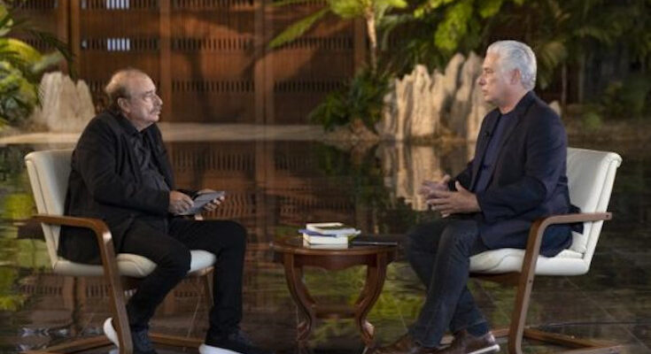 Díaz-Canel: Cuba no se ha quedado cruzada de brazos nunca 1 Entrevista de Ignacio Ramonet a Díaz-Canel