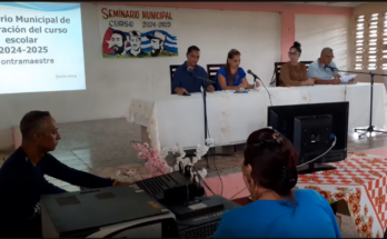 Preparativos para nuevo curso escolar en Contramaestre