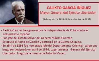 Calixto García Iñiguez, un general para la historia