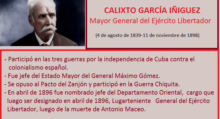 Calixto García Iñiguez, un general para la historia 1 Calixto García Iñiguez, un general para la historia