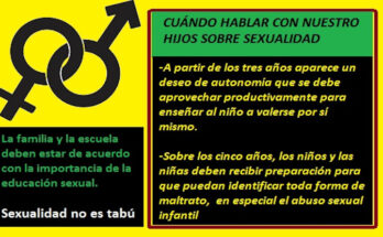 ¿Cuándo hablar a los menores sobre sexualidad? 1 ¿Cuándo hablar a los menores sobre sexualidad?