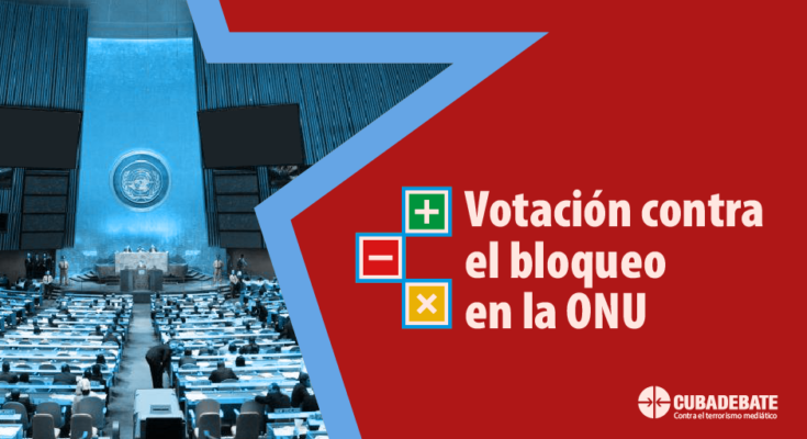 Minuto a minuto: El mundo condena el bloqueo contra Cuba 1 bloqueo cuba estados unidos