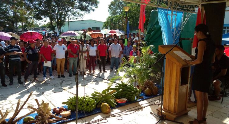 Día del trabajador agropecuario en Contramaestre