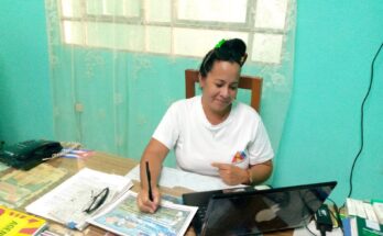 Laidis Ge trabajadora de la Industria Alimentaria de Contramaestre