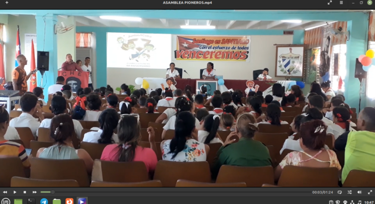 “Asamblea Pioneril 64 Aniversario” nuevas generaciones comprometidas con el futuro de la Patria 1 Asamblea pioneril 64 aniversario
