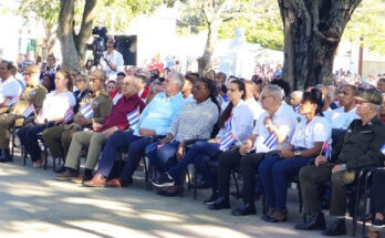 Díaz Canel en el 130 aniversario del Grito de Baire
