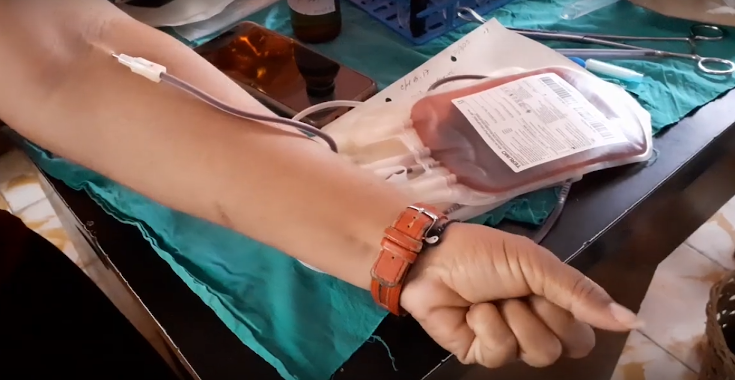 Trabajadores de la alimentaria en Contramaestre desarrollan jornada de donaciones de sangre 1 donaciones de sangre en Contramaestre