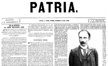 Siguen las huellas de Patria 1 Periódico Patria el precedente de la Prensa cubana