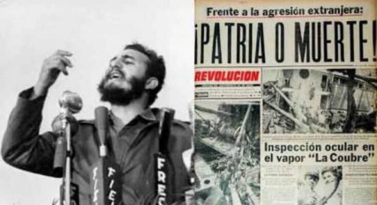 Detrás de una consigna: !Patria o Muerte! 1 Consigna de Patria o Muerte