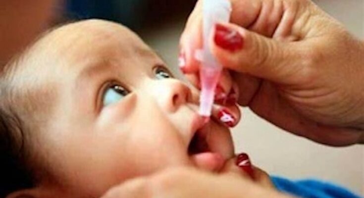 Campaña de vacunación antipoliomielítica