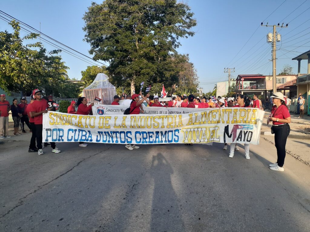 Primero de mayo en Contramaestre