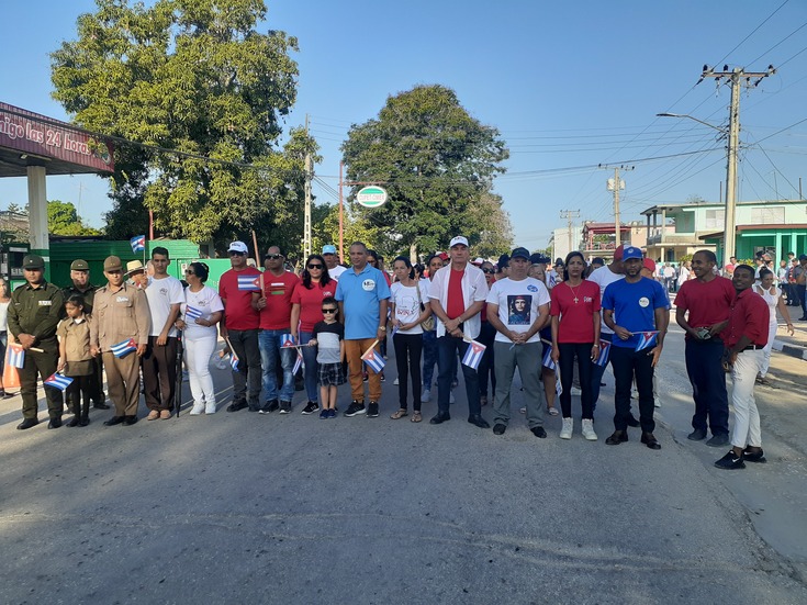 Inició desfile del proletariado en Contramaestre 2 20250501 080507