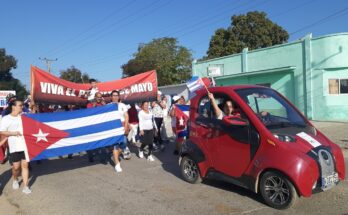 Imágenes que hablan de un Primero de Mayo en Contramaestre 1 Contramaestre en Primero de Mayo