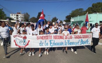 Por Cuba juntos creamos 1 Trabajadores de Contramaestre por Cuba juntos creamos