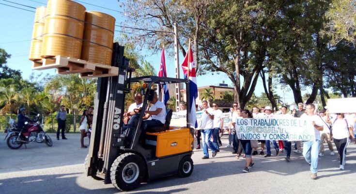 Primero de mayo en Contramaestre