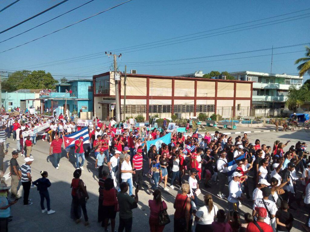 Inició desfile del proletariado en Contramaestre 13 494837886 9642964409144105 3183057688772483263 n 2