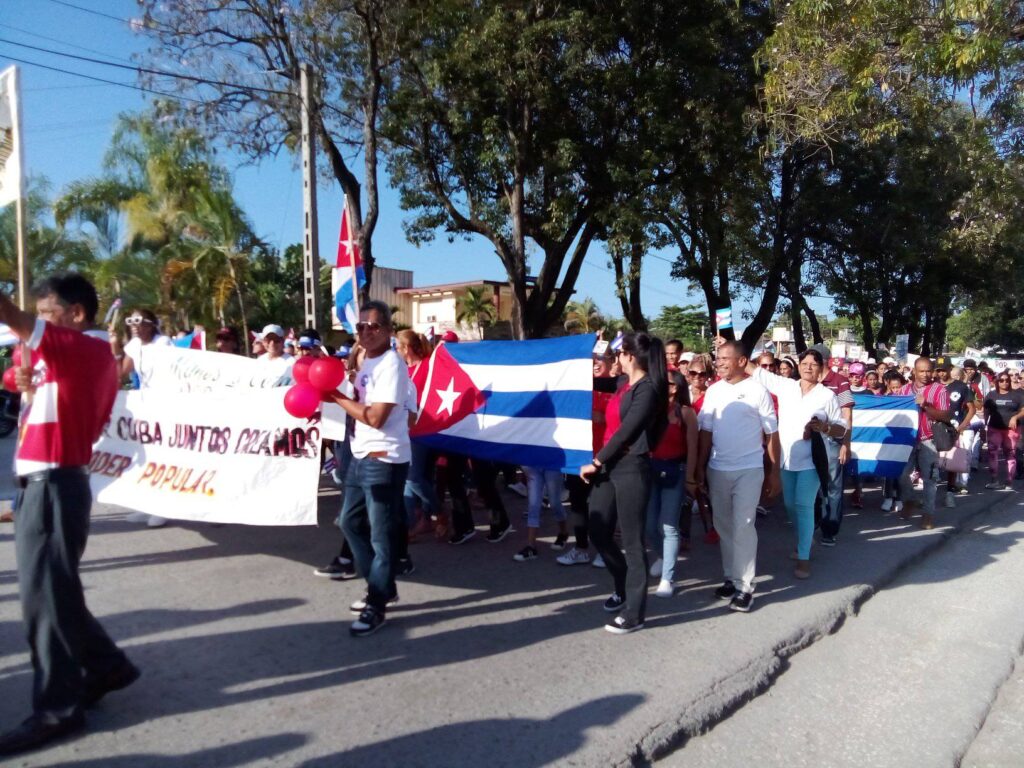Inició desfile del proletariado en Contramaestre 7 495141266 24165934206343396 6561076956688966065 n
