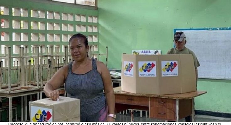 Victoria de la democracia venezolana