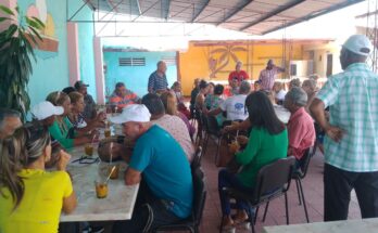 Desarrollan taller en apoyo a la soberanía alimentaria en Contramaestre