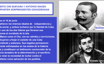 Ernesto Che Guevara y Antonio Maceo comparten sorprendentes coincidencias 1 Ernesto Che Guevara y Antonio Maceo comparten sorprendentes coincidencias