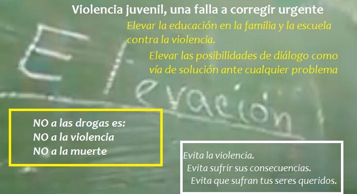 Violencia juvenil, una falla a corregir urgente