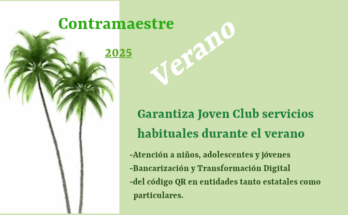 Garantiza Joven Club servicios habituales durante el verano